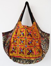 Jaipurhomefurnishing Traditional Tote Shoulder Bag, for Gift, Shopping, Style : Handled