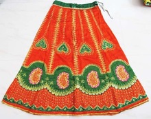Vintage Cotton Casual Wear Banjara Long Skirt