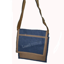 Lowellcraft.com Jute Conference Bag, Color : Multi
