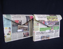 newspaper envelop bag