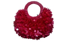 sequin embroidery bag