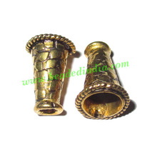 Beaded India copper metal Cones