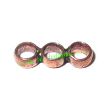 Beaded India Copper Metal Spacer Bars