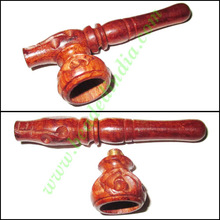 Handmade rosewood smoking pipe,