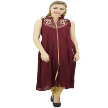 Soimoi Kurti, Color : Red