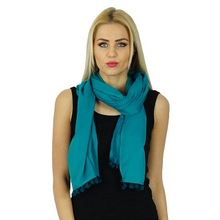Soimoi women scarfs, Color : Blue