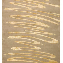 Sketch Gold Handtufted Handmade Indian Carpet Rugs