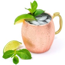 Brass handle Moscow Mule mug, for Drinkware, Feature : Eco-Friendly, Stocked