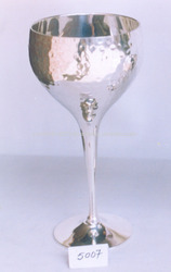 Engraved Wine Goblet
