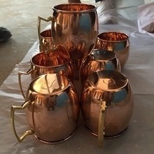 Moscow Mule Engraved Copper Mug, for Drinking, Feature : Eco-Friendly, Stocked