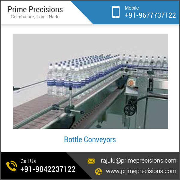 Prime Precisions Carbon steel bottle conveyors, Certification : ISO