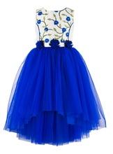 Girls party dress, Color : Blue