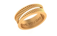 Yellow Gold Band Ring