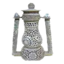 Jagdamba2001 Handcrafted Lantern Marble Lamp, Style : Antique Imitation