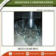 Bulk Skull Glass Coffee Mug, Feature : Stocked
