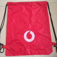 Printed Polyester Promotional Drawstring Bag, Size : Customized Size