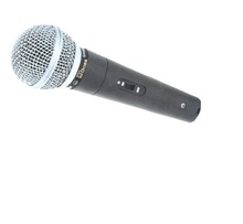 Professional microphone, for Stage, Color : Silver top Black body