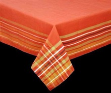 100% Cotton elastic table cloth, for Banquet, Home, Hotel, Outdoor, Party, Wedding, Technics : Woven