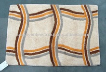 Sea sky cotton handmade bath rug