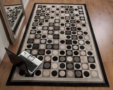 Hairon Patchwork Leather Carpet