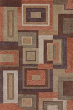 Cut Pile HAND KNOTTED WOOL CARPET, Style : CONTEMPRORY