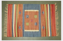 HAND WOVEN WOOL COTTON RUGS DHURRIE, for Bathroom, Beach, Camping, Door, Floor, Kitchen, Outdoor, Home