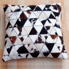 leather cushions and pillow cover