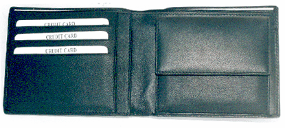 BREC leather wallet, Gender : Unisex