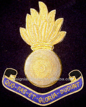 Hand Embroidered Military Emblem, Feature : 3D