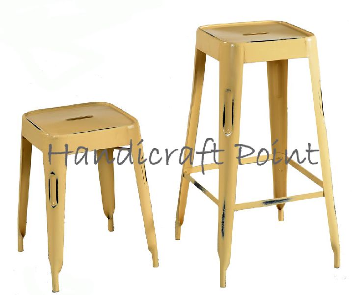 Iron Industrial Bar Stool Chair, Feature : Comfortable, Easily Usable, Good Looking