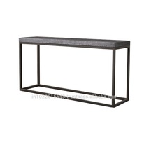 Metal Industrial Iran Seat Console, for Hotel Bedroom Furniture, Color : Picture