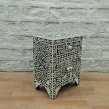 SIde Table with 3 Drawers, Feature : Durable