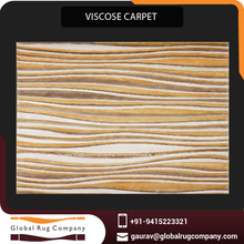  100% Wool Viscose Carpet, Technics : Hand Tufted