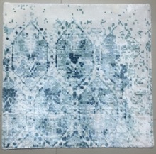 Woven viscose carpets and rugs, for Door, Floor, Home, Hotel, Prayer, Technics : screen printing