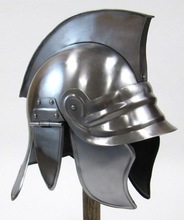 SAISHWARI Metal Alexandrian Greek Helmet,, Style : ARMOUR