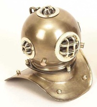 Brass Old Antique Finish Marine 8 inch Decorative Diver Helmet