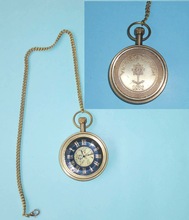 Brass Pendant Watch with chain