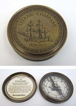 Brass Titanic Compass,