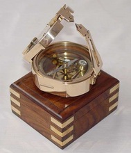 SAISHWARI Brunton Compass, Size : 3 inch