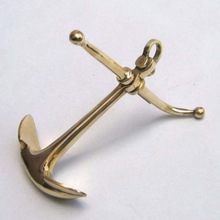 Desktop Brass Small Anchor