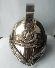 SAISHWARI Metal Fire officer Helmet