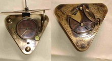 Mini Sundial Compass