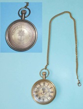 SAISHWARI Pocket Clock With Chain, Technique : Polished