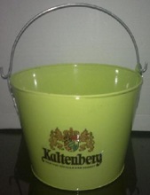 METAL GALVANIZED PRINTED COLORED ICE BUCKET