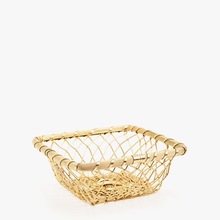 Metal SQUARE FRUIT BASKET, for DISPLAY, Feature : Eco-Friendly