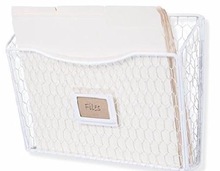 WHITE COLOR HANGING WIRE FILE FOLDER