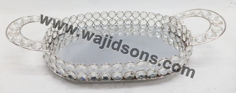 Crystal Tray, for Home Decoration