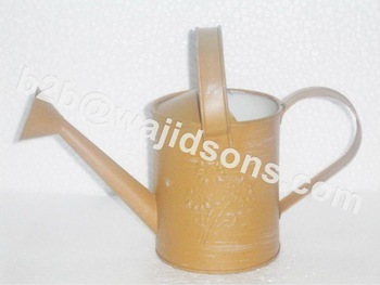 Metal Zinc Double Handle Watering Can, for Both Home or Garden Use