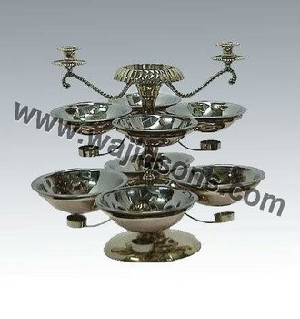 Karahi Stand With Copper Bowls