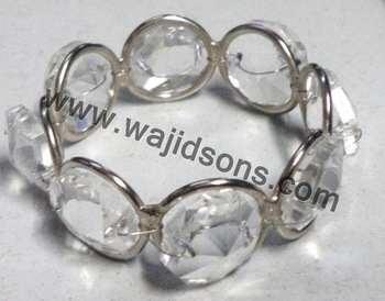  Crystal Napkin Ring, Style : Religious